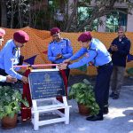 प्रहरी महानिरीक्षक चन्द्र कुबेर खापुङ्गबाट किरिया पुत्री भवन शिलान्यास