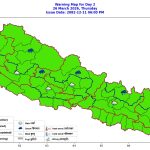 सबै प्रदेशका पहाडी तथा हिमाली भेगमा मेघगर्जन तथा चट्याङ सहित वर्षाको सम्भावना