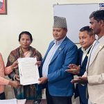 विजयनगरको विकास योजना अघि बढाउन मुख्यमन्त्रीलाई ज्ञापनपत्र